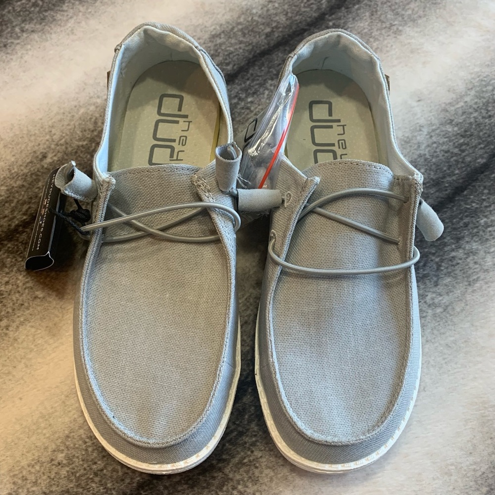 { Hey Dude } Wendy Chambray Light Grey